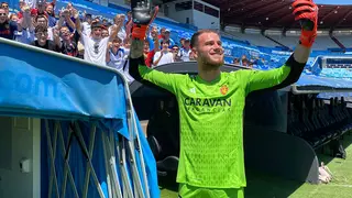 El guardameta ha firmado por tres a&ntilde;os con el Real Zaragoza.