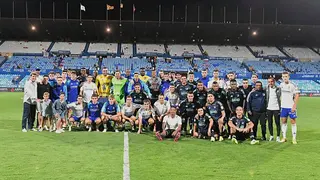 Escrib&aacute; reconoci&oacute; que tanto el 4-4-2 cl&aacute;sico como el de rombo se ajustan perfectamente a la plantilla. Fotograf&iacute;a: Millonarios.