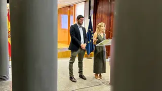 Sin Jorge Azc&oacute;n, Al&oacute;s y Nolasco han tenido que hacer frente a estos primeros asuntos. Foto: PP Arag&oacute;n