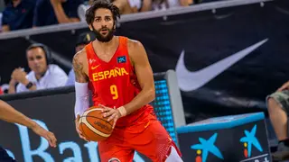 Ricky Rubio regresa a la selecci&oacute;n en su encuentro en Zaragoza.
