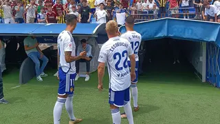 Presentaci&oacute;n zaragocista en La Romareda