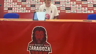 Vega Gimeno ha comparecido ante los medios en la primera sesi&oacute;n de entrenamiento