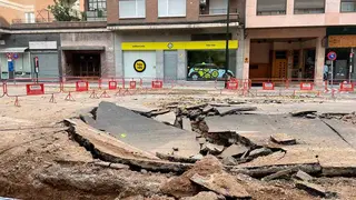 Revent&oacute;n en la calle de Hern&aacute;n Cort&eacute;s