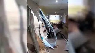 As&iacute; se encontraba el CEIP Mar&iacute;a Zambrano tras la tormenta del 6 de julio
