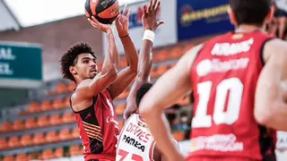 Partido entre el Valencia y el Casademont