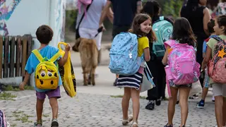 A las 9.00 horas, los ni&ntilde;os han vuelto a las aulas para arrancar el nuevo curso