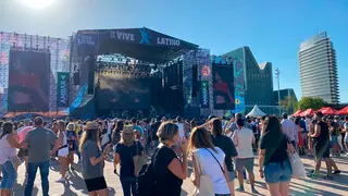 El recinto de la Expo se ha convertido en un aut&eacute;ntico parque tem&aacute;tico en el que adem&aacute;s de la m&uacute;sica, no faltaban las zonas de ocio.