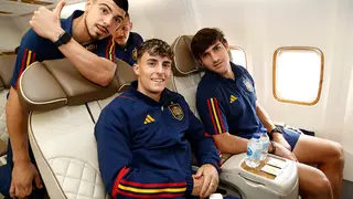 Franc&eacute;s disput&oacute; todos los minutos y Az&oacute;n jug&oacute; el choque completo ante Malta y sali&oacute; en el 82 frente a Escocia. Fotograf&iacute;a: SEF&uacute;tbol.