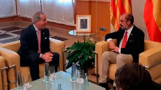 Jorge Mas Javier Lamb&aacute;n La Romareda