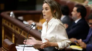 La portavoz del Grupo Popular en el Congreso de los Diputados, Cuca Gamarra