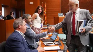 En la actualidad, hay m&aacute;s de 39.000 aragoneses dependientes atendidos. Foto: Cortes de Arag&oacute;n