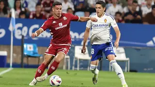 Fran G&aacute;mez se cay&oacute; a &uacute;ltima de la convocatoria ante el Eibar. Fotograf&iacute;a: LaLiga.