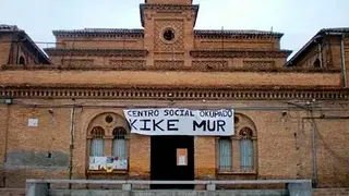 CSO Kike Mur antigua c&aacute;rcel de Torrero Zaragoza