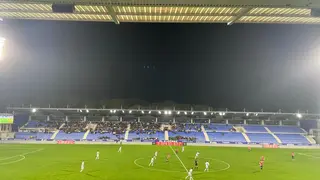 El Tardienta cae derrotado por cero a doce ante el Getafe en la primera eliminatoria de Copa del Rey