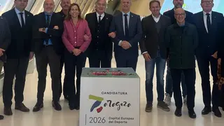 La comisi&oacute;n evaluadora de la Capital Europea del Deporte 2026, ACES Europe, ha visitado Zaragoza durante cuatro d&iacute;as
