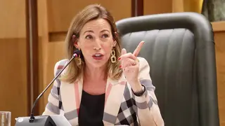La alcaldesa de Zaragoza, Natalia Chueca