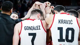El Casademont, con tres triunfos y un partido todav&iacute;a por jugar, ante el Kalev/Cramo que ser&aacute; un mero tr&aacute;mite, ya est&aacute; clasificado y puede respirar en paz. Fotograf&iacute;a: Casademont Zaragoza.