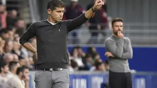 Hidalgo tiene claro que el Huesca tiene que jugar la fase de ascenso. Foto: La Liga.