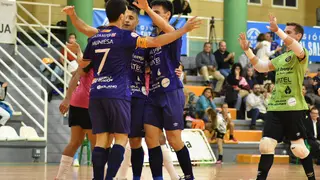 El partido se disputa este mi&eacute;rcoles a partir de las 19.30 horas en La Granja. Fotograf&iacute;a: Sandra Valero.