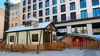 Casita Pap&aacute; Noel de Zaragoza