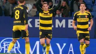 El gol de Vallejo signific&oacute; el empate. Fotograf&iacute;a: LaLiga.
