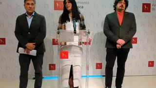Pese a la salida de Antonio Laborda de Vox, Orduna ha optado por ratificar el pacto que ya existe en la DGA. Foto: Ayuntamiento de Huesca
