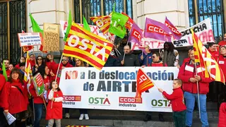 Los trabajadores de Airtex se encuentran en huelga indefinida como protesta al intento de traslado de la producci&oacute;n a Ruman&iacute;a