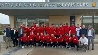 Foto de grupo del Barbastro