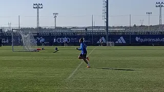 Iv&aacute;n Az&oacute;n entrena