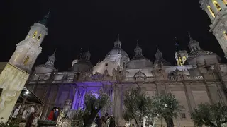 Bel&eacute;n de la plaza del Pilar
