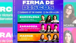 La firma tendr&aacute; lugar este s&aacute;bado 27 de enero en el Palacio de Congresos de Zaragoza desde las 10.00 horas