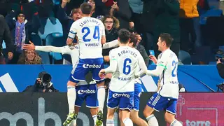 El Real Zaragoza apunta a estar bien acompa&ntilde;ado este s&aacute;bado en La Cer&aacute;mica. Foto: LaLiga