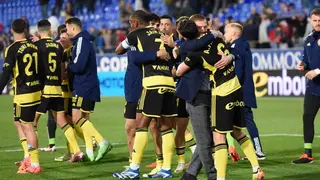 Con un triunfo m&aacute;s, el Real Zaragoza dejar&iacute;a encarrilada la permanencia. Foto: LaLiga