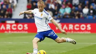 Lecoeuche, de nuevo lesionado. Foto: LaLiga Hypermotion.