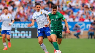 Real Zaragoza y Huesca disputan la jornada 39 en Segunda Divisi&oacute;n. Foto: LaLiga Hypermotion.