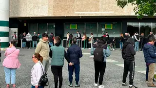 Los aficionados c&aacute;ntabros quisieron hacerse con las entradas para el partido ante el Real Zaragoza. Foto: Racing de Santander