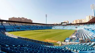 Imagen de archivo del Gol Sur de La Romareda