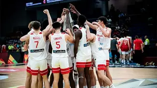 Langarita y &Aacute;lex Moreno conquistaron el Mundial sub-19. Foto: @BaloncestoESP
