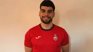 Miguel Malo con la selecci&oacute;n espa&ntilde;ola. Foto: Bada Huesca.