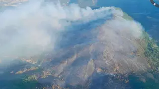 Un total de 50 hect&aacute;reas est&aacute;n absolutamente quemadas