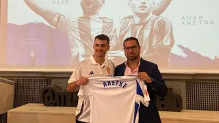 Aketxe cay&oacute; lesionado en la primera jornada y aspira a regresar pronto a la competici&oacute;n con el Real Zaragoza