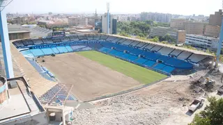 El Real Zaragoza prepara su regreso a La Romareda al calor de su afici&oacute;n