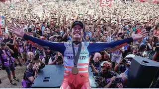 Marc M&aacute;rquez conquist&oacute; el GP Arag&oacute;n en 2024. Foto de archivo.