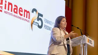 La directora del Inaem, Ana L&oacute;pez. Foto: Fabi&aacute;n Sim&oacute;n (DGA)