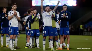 El Real Zaragoza cumple por lo general ante los de abajo. Foto de archivo.