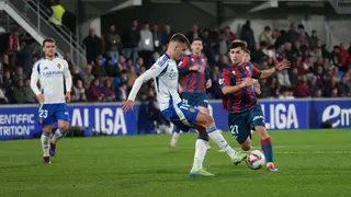 Bazdar, la baja del Real Zaragoza por el par&oacute;n de selecciones. Foto: Pilar &Aacute;lvarez