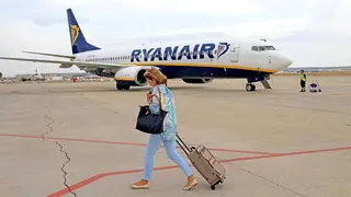 Imagen de archivo de un avi&oacute;n de Ryanair. Foto: V.G. / Actualidad Media