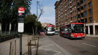 Autobuses en Zaragoza