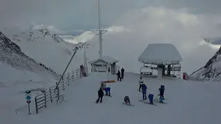 Esquiadores este viernes en Formigal. Foto: Infonieve