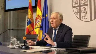 El consejero de Fomento, Vivienda, Log&iacute;stica y Cohesi&oacute;n Territorial del Gobierno de Arag&oacute;n, Octavio L&oacute;pez, galardonado por reactivar la Torre del Agua